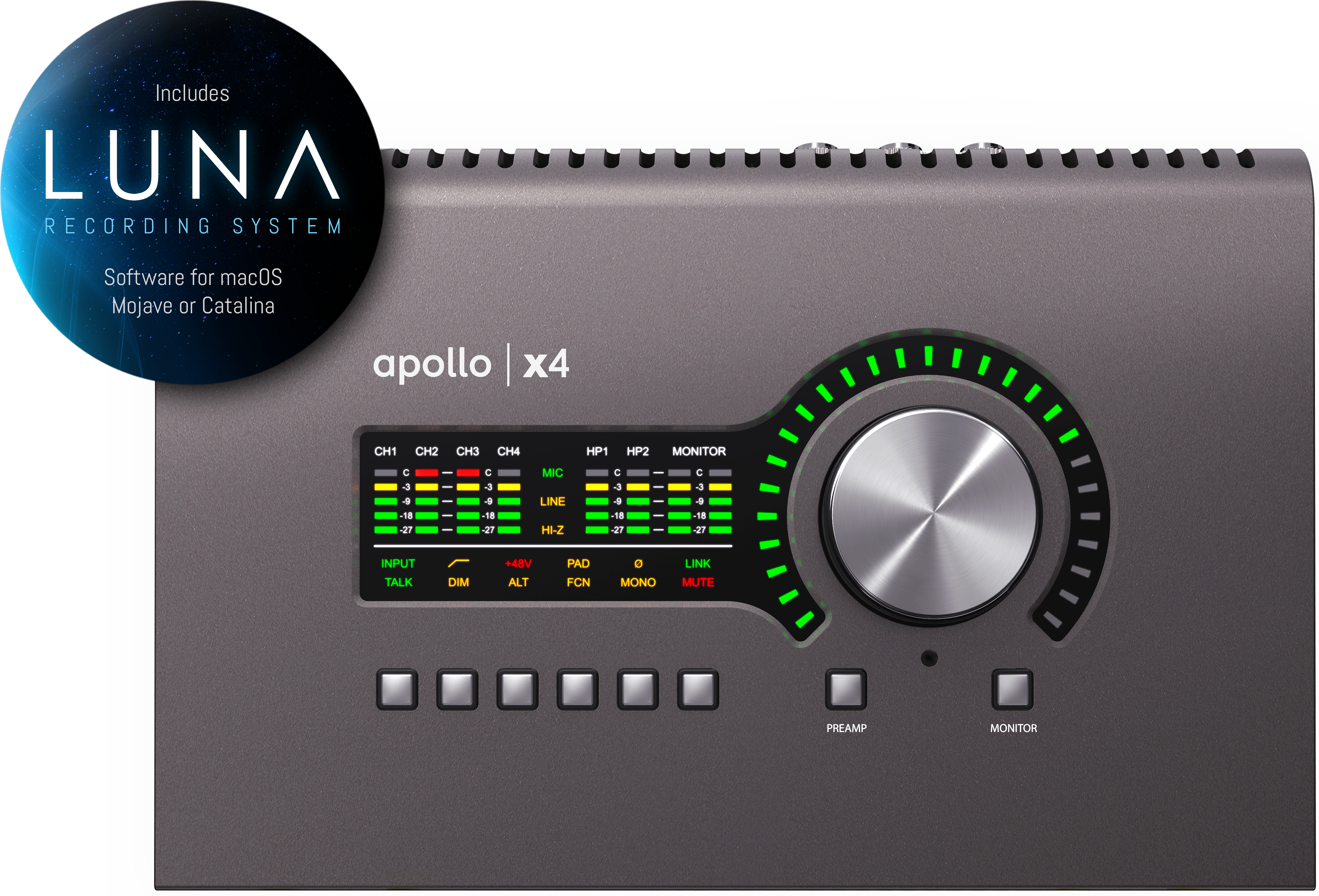 Universal Audio Apollo x4 DSP аудио платы